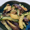 ゆみらんたん's cooksnap of when they made 冷やしなすときゅうりの中華風サラダ.