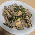 わかポン☆'s cooksnap of when they made こっくり♡豚卵ニラ炒め.