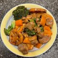 kokoli's cooksnap of when they made ワンパン！豚こまとレンコンの甘酢炒め.