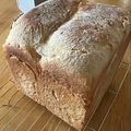 みです✿'s cooksnap of when they made 角食パン一斤☆ヘルシーレシピ♪.