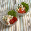 yesmama's cooksnap of when they made 〈私流〉お手軽ポイント満載ポテトサラダ.
