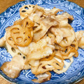 vabochan's cooksnap of when they made ☆豚バラれんこん☆.