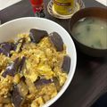 新卒も毎日がんばる's cooksnap of when they made ナス天風☆卵とじ丼.