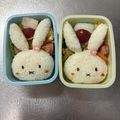 Chaaa_room's cooksnap of when they made 簡単☆可愛い♪キャラ弁☆ミッフィー弁当☆.