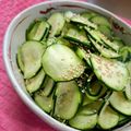 とりけらとっぷす's cooksnap of when they made 簡単副菜☆ごま油香る♪ズッキーニのナムル.