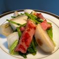 神楽坂男's cooksnap of when they made 簡単♪丸ごとかぶとベーコンの焼きサラダ.