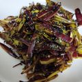 ★★メロンパン★★'s cooksnap of when they made さつまいもの皮きんぴら.