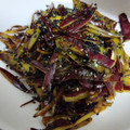★★メロンパン★★'s cooksnap of when they made さつまいもの皮きんぴら.