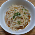 ポニーリボン's cooksnap of when they made ★もやしのめんつゆ柚子こしょうあえ★.