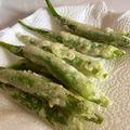 湘南のカツ's cooksnap of when they made オクラの天ぷら.