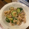 こうせい(=ﾟωﾟ)ﾉ's cooksnap of when they made 胡瓜とツナオニオンのサラダ.