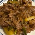 メソコ's cooksnap of when they made 牛肉じゃがいもにんにくの芽の炒めもの.