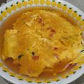 rarararako's cooksnap of when they made 私のとっておき！カニカマで簡単かに玉♪.