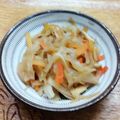 プルンバゴ's cooksnap of when they made 大根、人参、油揚げのきんぴら.