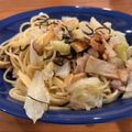 ブルちゃん☆'s cooksnap of when they made ほったらかしキャベツの塩こんぶ和風パスタ.