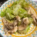 蜂蜜きなこ's cooksnap of when they made 舞茸とキャベツのあっさり柚子ポン和え.