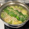 _v0u0v_'s cooksnap of when they made 専門店の味を家庭で再現！博多風 塩もつ鍋.