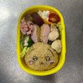 Chaaa_room's cooksnap of when they made ちいかわうさぎおにぎり弁当！.