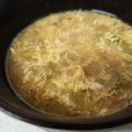 まきちゃん＊º's cooksnap of when they made 美味玉ねぎ溶き卵のコチュジャン入り味噌汁.