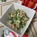 かのこはLOVE's cooksnap of when they made おかひじきとえのきの梅マヨおかか和え.