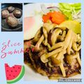 よしよしのキッチン☆'s cooksnap of when they made KBB和風きのこソースハンバーグ☆.