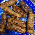 あるぺんちゃん's cooksnap of when they made 濃厚甘辛ダレの厚揚げの豚肉巻き.