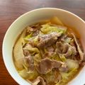 studio a'25's cooksnap of when they made 白菜と豚肉のとろ～りうま煮.