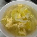 なーなちゃん's cooksnap of when they made ウェイパーで✩春キャベツとたまごのスープ.