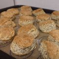 芯夜Myosotis's cooksnap of when they made バター無し☆生クリで紅茶サクフワスコーン.