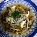 ☆hikonyan☆'s cooksnap of when they made ✿和食 ダイエット豆腐きのこあんかけ✿.