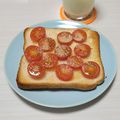 ぱふ's cooksnap of when they made 簡単！イタリアンなトースト.