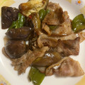 もも☆ピピ's cooksnap of when they made 豚バラ茄子ピーマンのさっぱりしょうが炒め.