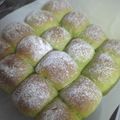 ☆AkaHika☆'s cooksnap of when they made 抹茶のミルクちぎりパン☆.