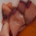 ヨシヨッシー's cooksnap of when they made 【あまくち醤油】ぶりのごま醤油漬け丼.