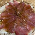 askun05's cooksnap of when they made 簡単なハマチのカルパッチョ.