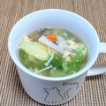 朔耶's cooksnap of when they made ベーコン香るレタスと卵のスープ.