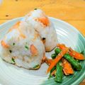 ちーまぐ's cooksnap of when they made 弁当＆朝食に！簡単ゴマ油香る鮭のおにぎり.