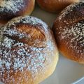 にくにく's cooksnap of when they made マッシュポテトの素で簡単じゃがいもパン.