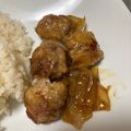 クック8O1LWW☆'s cooksnap of when they made お弁当に！節約☆豚こまボールの照り焼き.