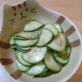 Ocean_ray's cooksnap of when they made やみつき☆ズッキーニナムル.