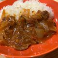 くるなつみきえつこ's cooksnap of when they made トマト缶でルー不要の絶品ハヤシライス.