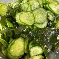 なーなちゃん's cooksnap of when they made きゅうりとわかめのナムル.