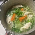 クック2H9MD0☆'s cooksnap of when they made 簡単！スープ水餃子.