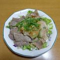 55才のおじさん's cooksnap of when they made 簡単一品！牛肉焼き肉をおろしポン酢で.