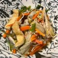 くま五郎's cooksnap of when they made 豚の角煮の煮汁リメイク☆有るもので煮.