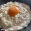 にゃつめ〜's cooksnap of when they made 冷ご飯で♪簡単カルボナーラ風リゾット　.