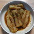 虹透夜's cooksnap of when they made こんにゃくの胡麻味噌煮込み.
