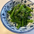 とめぽめ's cooksnap of when they made 簡単絶品！かき菜(菜の花)のおひたし.