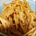 クックOK2XBN☆'s cooksnap of when they made 美味しすぎ♡マコモダケのきんぴら.