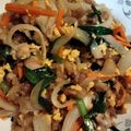 happymama's cooksnap of when they made ご飯が進む♪豚ニラ玉♡.